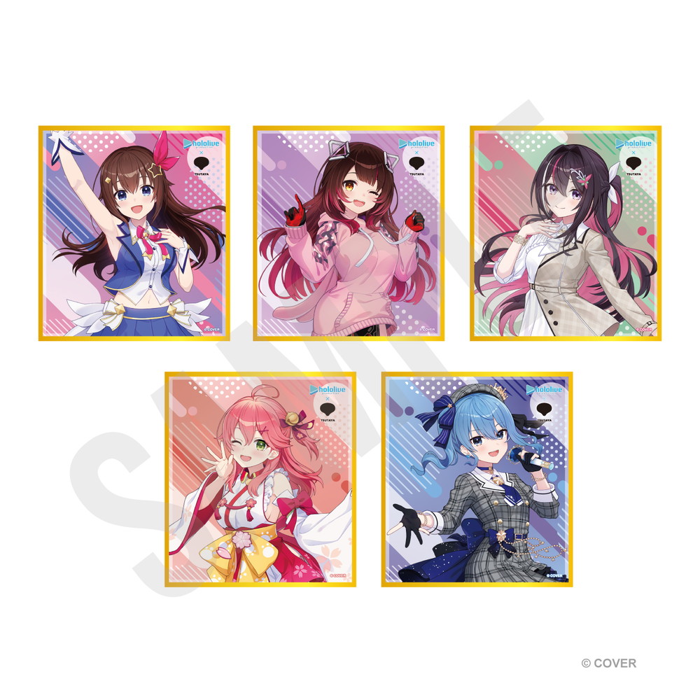ホロライブ ホロナツ 渋谷TSUTAYA キャンバスボード Justice