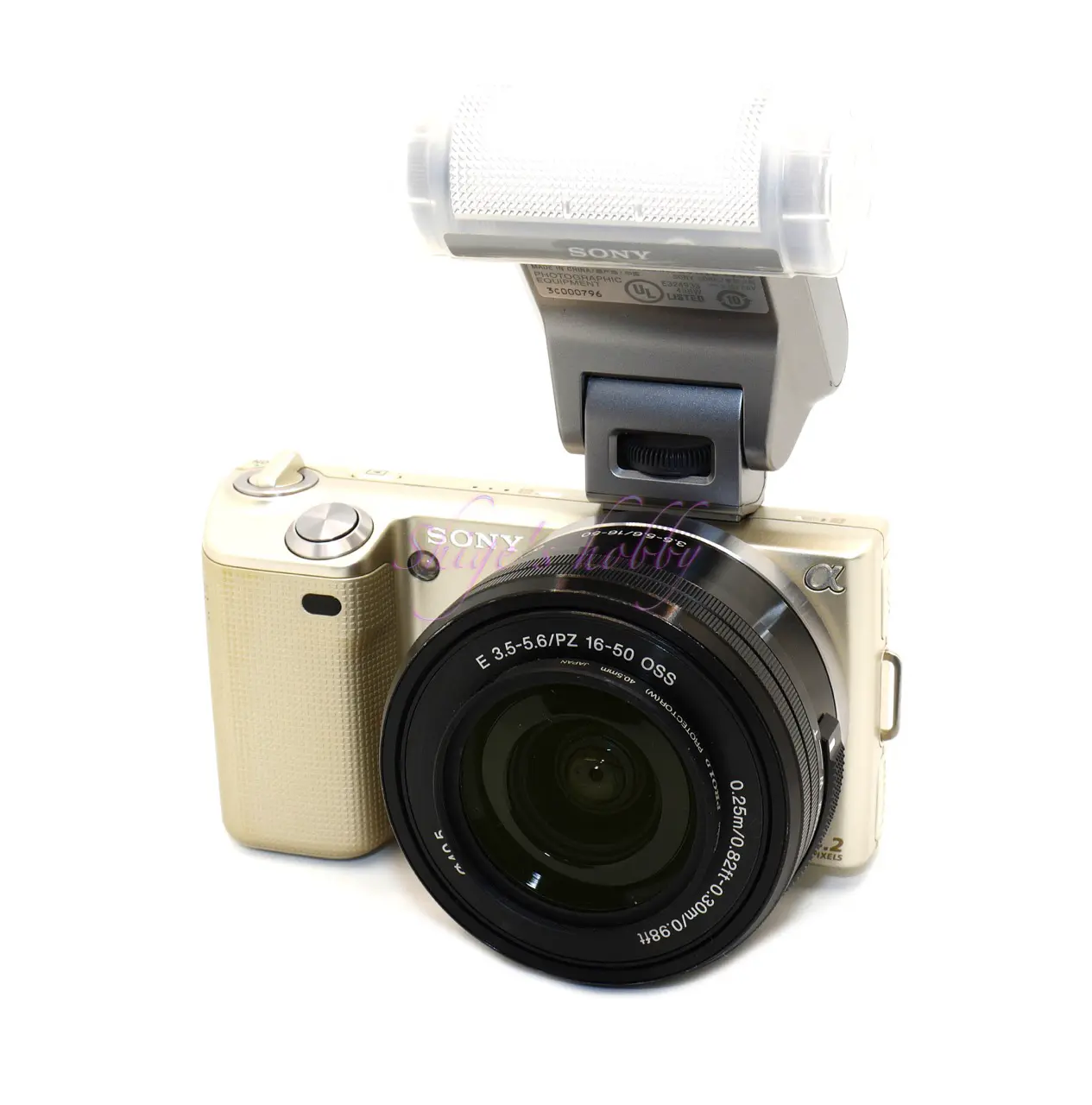 ソニー SONY NEX-5 ミラーレス デジタルー眼 カメラ フラッシュ付き