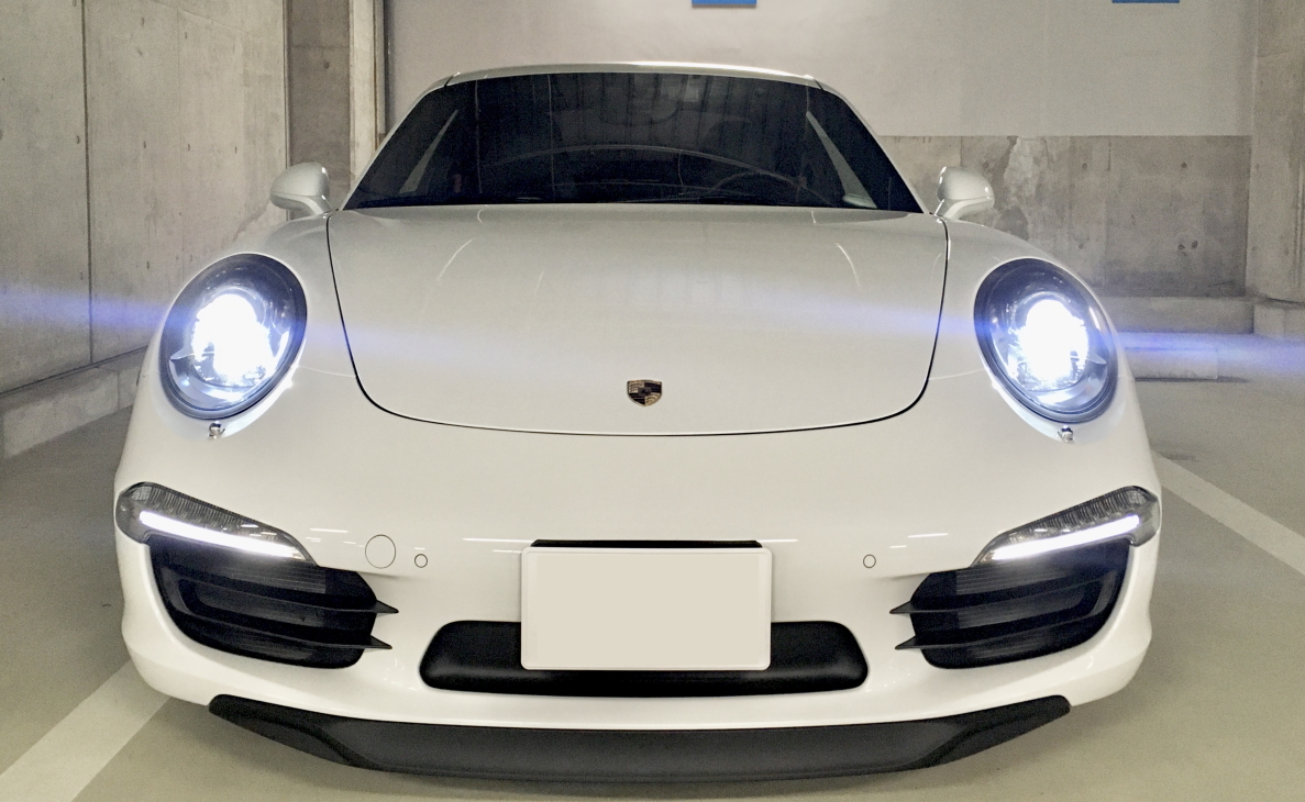 992S/TTPORSCHE911(991前期) ハイ+ロービームセット 送料無料 PORSCHE