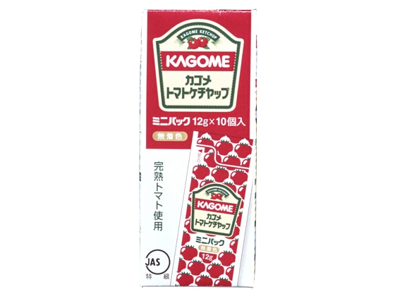 カゴメ トマトケチャップ ミニパック 12g×10袋 1パック※軽（ご注文単位
