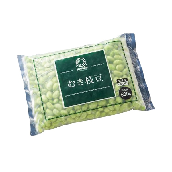 神栄 むき枝豆 500g 冷凍 1パック※軽（ご注文単位1パック）※注文上限数