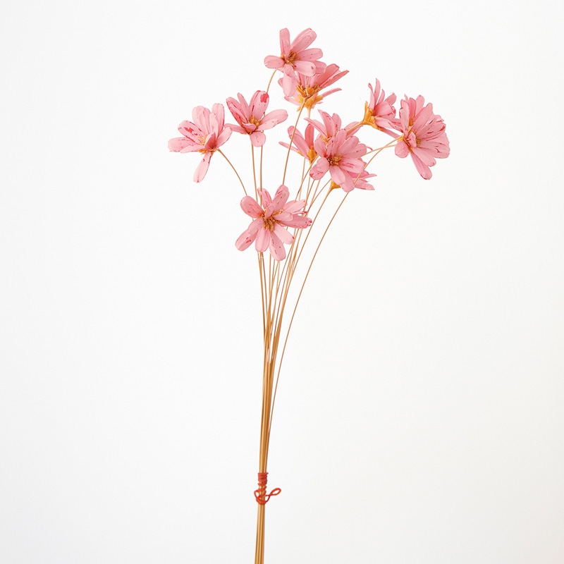 大地農園 ハンドメイドフラワー プチフラワー 32140-100 ピンク 1束