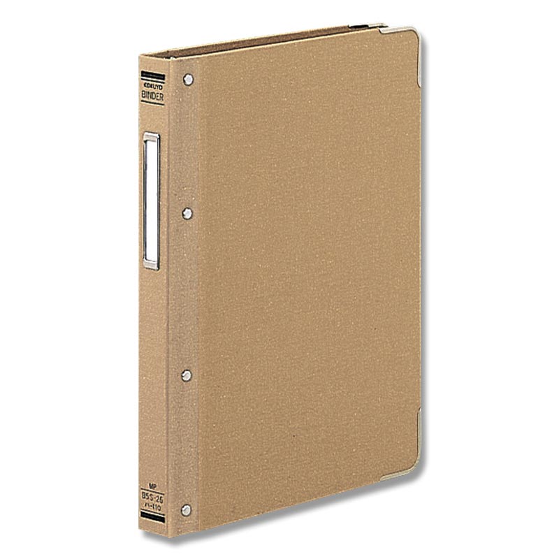 コクヨ バインダーMP(布貼り) ハ-120 B5S 26穴 無地 1冊 007581000