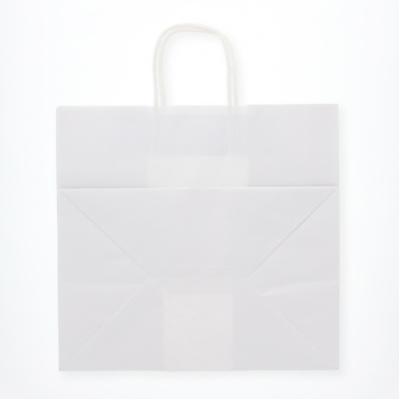 HEIKO 紙袋 25チャームバッグ 25CB 34-1 晒白無地100G 50枚/袋