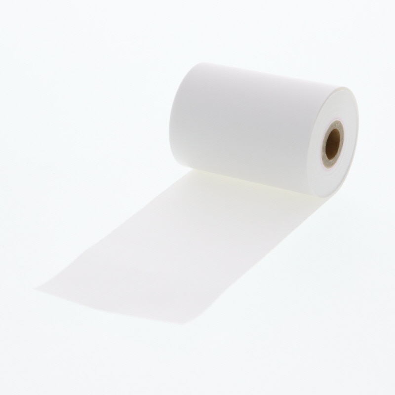 TANOSEE 感熱レジロール紙 ノーマル保存 幅80×直径80mm×長さ63m 厚み約