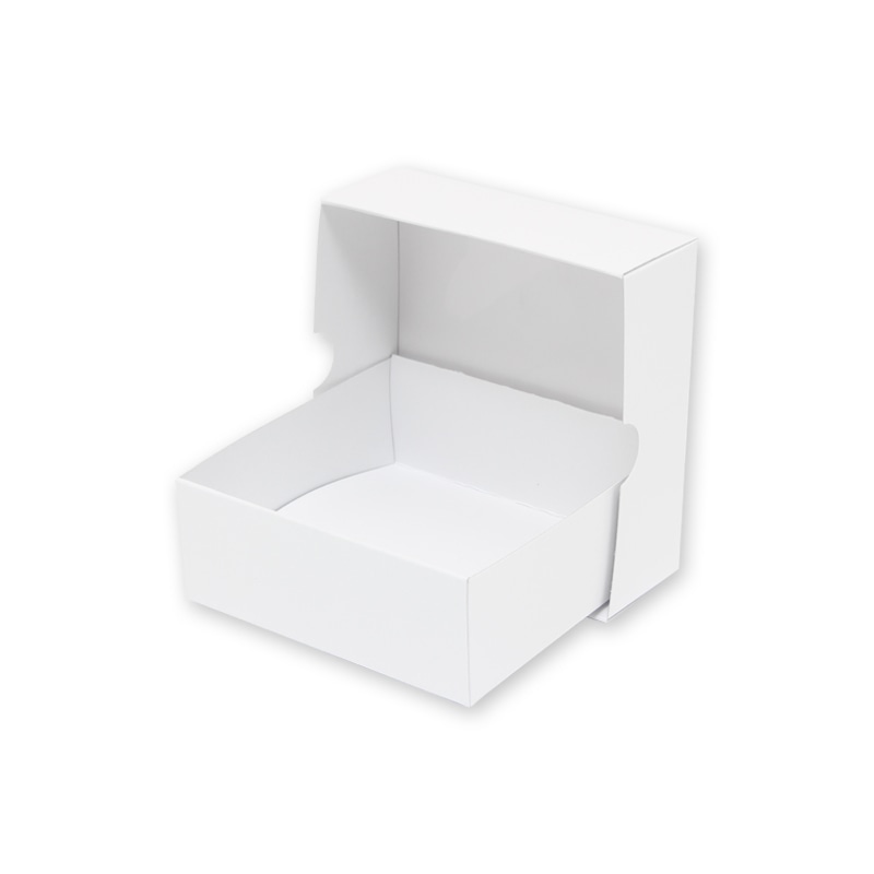 HEIKO 箱 白無地汎用ボックス H-66 10枚/袋 006836600 包装用品・店舗