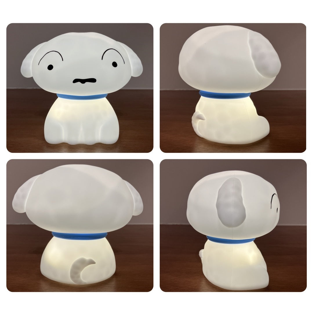 一番くじ C賞 クレヨンしんちゃん シロの寝そべりルームライト未開封