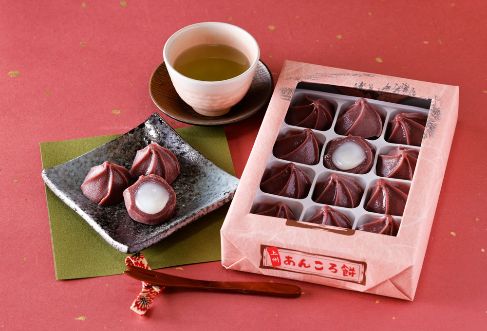 ケース付き ひゃくまんさんあんころ餅 食品サンプル ケース付き 実物大