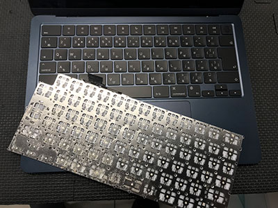 キーボード要修理】Macbook Air 2020 シルバー キーボード要修理