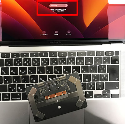 箱付きMacBookAir2020/トラックパッド一部不良 USキー MacBook Air