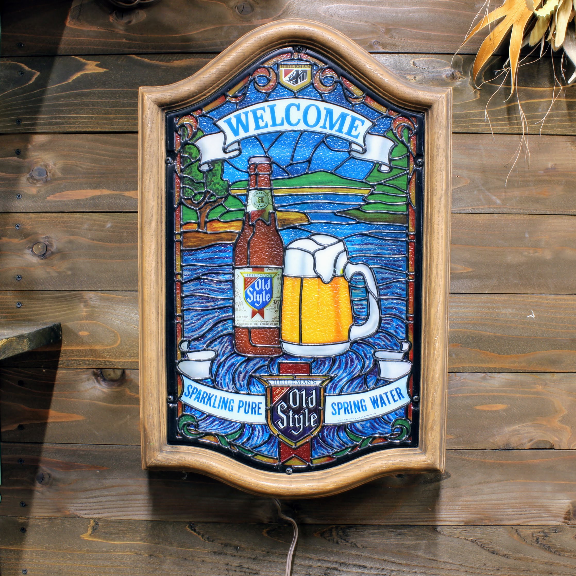 オールドスタイルビール ランプ ライト 照明 アドバタイジング