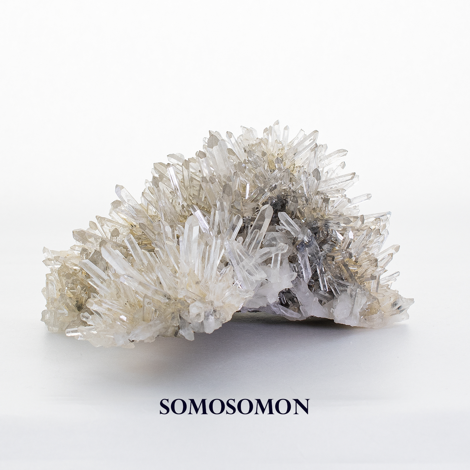 天然石 鉱物標本 原石 ブルガリア産 水晶クラスター クォーツ 034