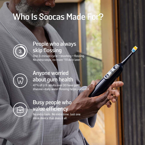 Soocas NEOS II | Best electric toothbrush with water flosser