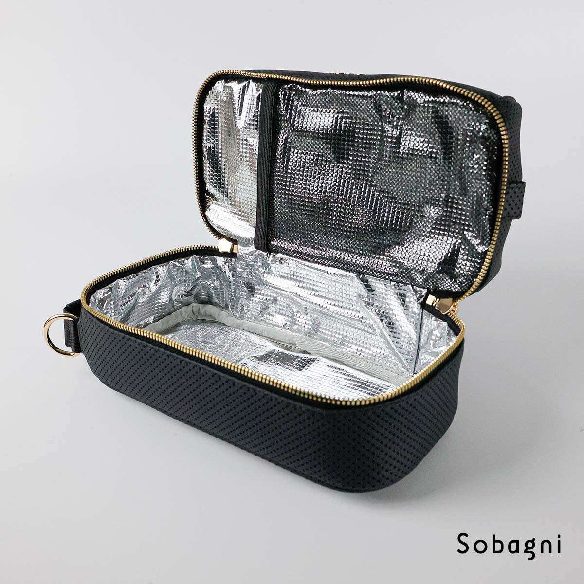 muta marine ムータ パンチングエシカル合皮パーテーションポーチ