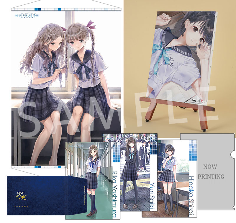BLUE BLUE REFLECTION 白井日菜子 東京ゲームショウ限定タペストリー