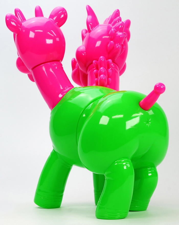 限定1体 kamerian ヘンリー_One Off(蓄光GREEN) ソフビ カメリアン