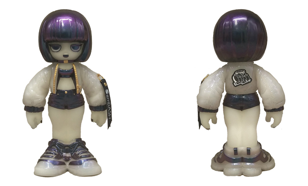 emDASH MOVE ソフコン 限定カラー (ブルー) move ソフビ アーティスト