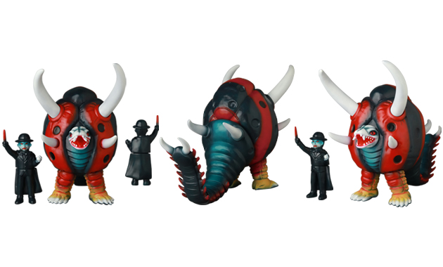 マーミット製 ウルトラマンレオ 円盤生物 ブラックエンド ソフビ