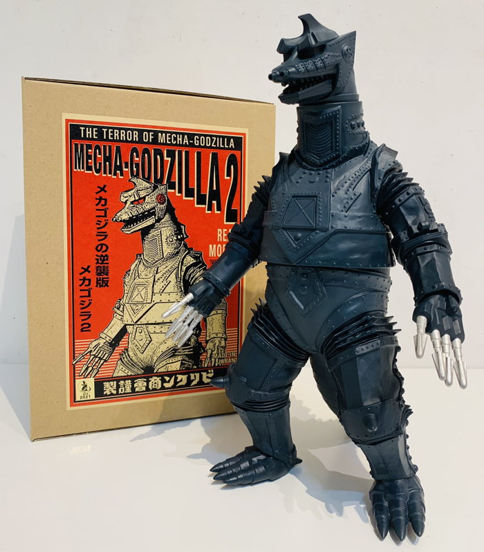 ビリケン商会 ソフビキット 塗装完成品 メカゴジラ2 フィギュア 約30cm
