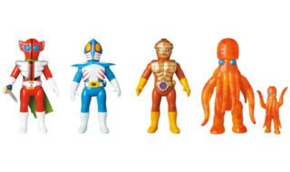 東映レトロソフビコレクション 超神ビビューン バシャーン ズシーン 3