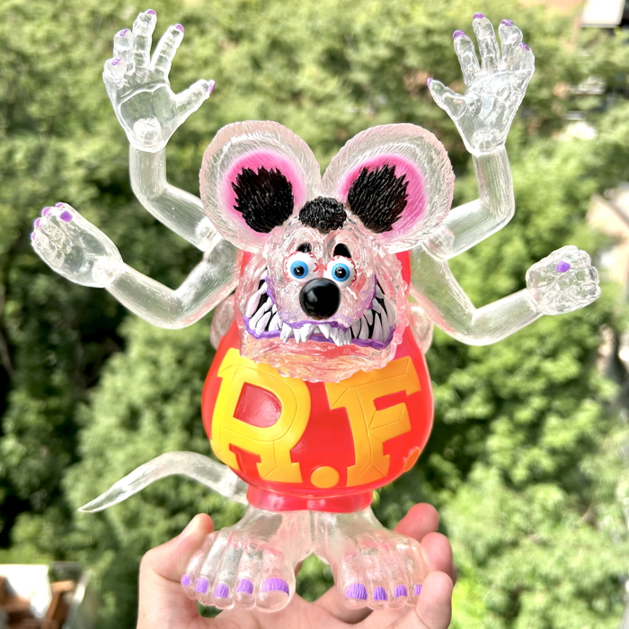 Asura Rat Fink 蓄光BlackBook Toy