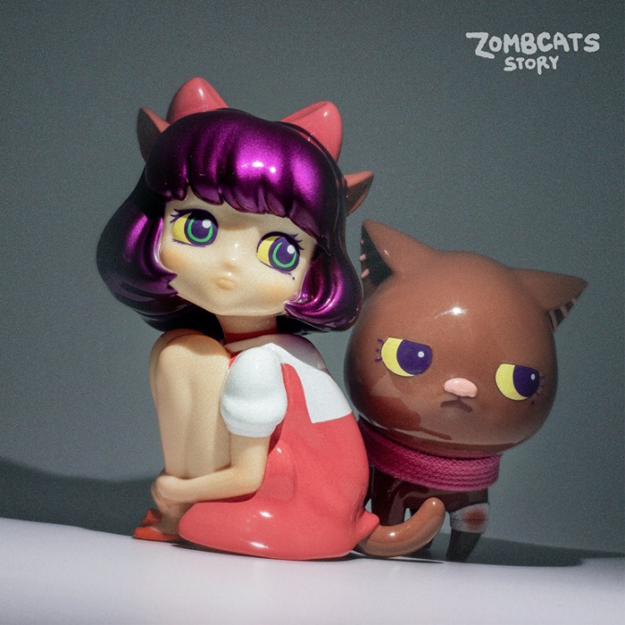 morimeiworks 末日猫娘 新品未開封 ラベンダー セット 末日猫娘