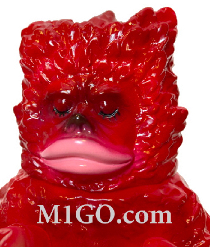 M1号 マルサン復刻 眠り目ピグモン 蓄光版 ソフビ スーパー