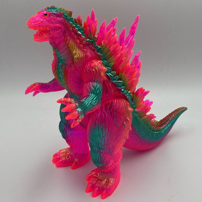 マルサン 世紀の大怪獣 ヘドラ350 蓄光成型 紫緑赤 マルサン世紀の大