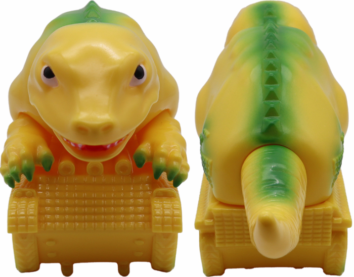 ELECTRIC TOYS製「恐竜戦車」の「2期カラー」はイエロー！！ | sofvi.tokyo