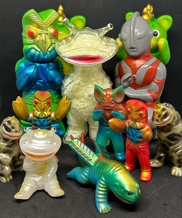 ゆ～えすポケットミニソフビ「ビル箱」怪獣シリーズ BBウルトラマン ゆ