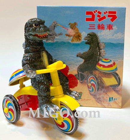 スーパーフェスティバル90」のM1号は「GMKゴジラ」「74ゴジラ三輪車