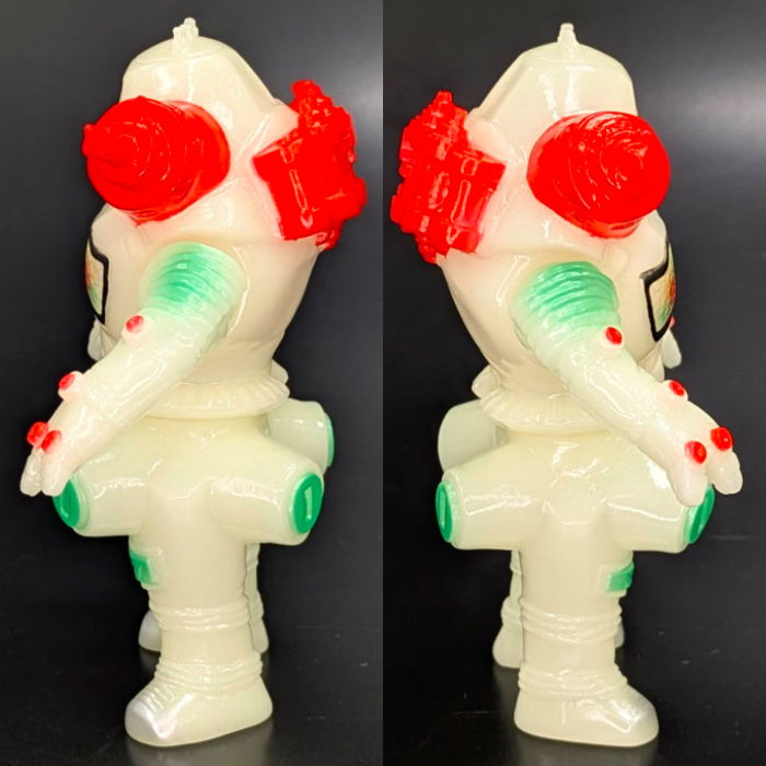 限定38体 JSMソフビ 地底怪獣 ガレラ クリアイエロー成型 限定38体 JSM