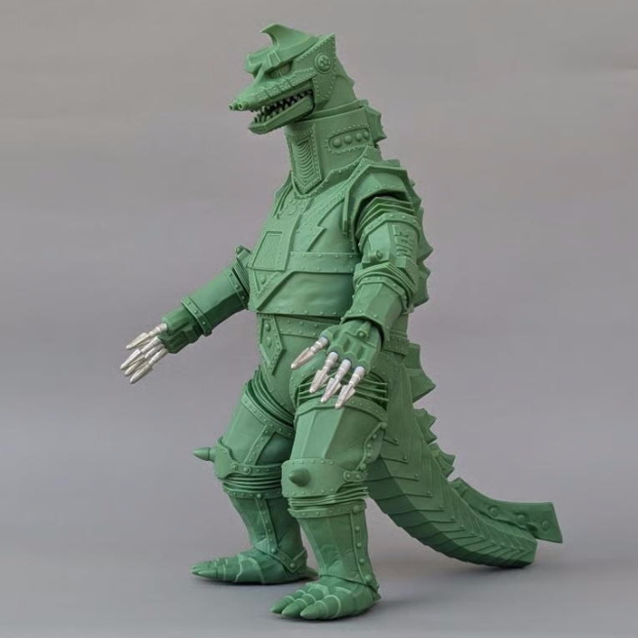 ゴジラシリーズ ビリケン商会 バラゴン 原作カラー プロ塗装 完成品