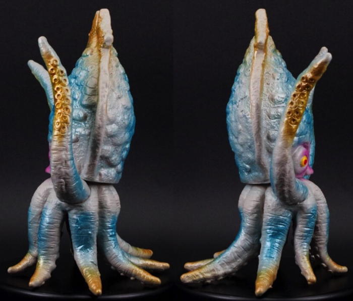 ゲゾラ・ガニメ「決戦！南海の大怪獣」（ブルマァク復刻）ソフビ2体