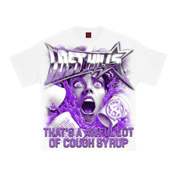 Lost Hills Cough Syrup Tee – SOLE PLAY