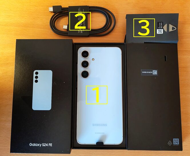 SIMフリー【Galaxy S24 FE（SM-S721Q）】開封の儀とスペック