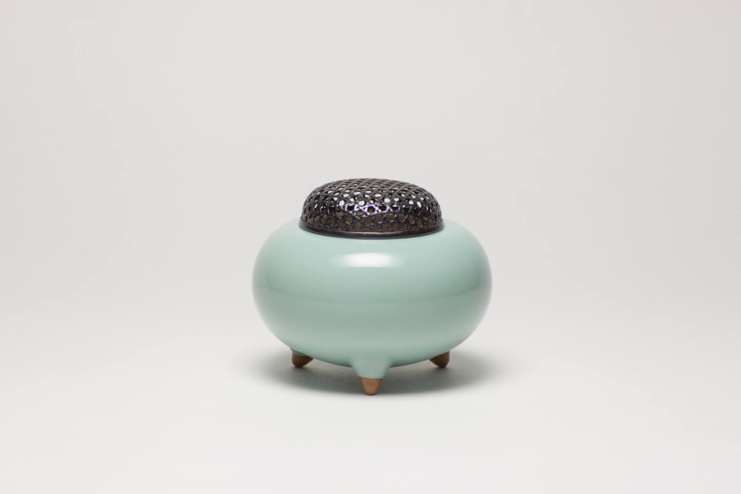 薩摩焼 香炉 銀火屋 茶道具 【k3117】 薩摩焼 香炉 銀火屋 茶道具