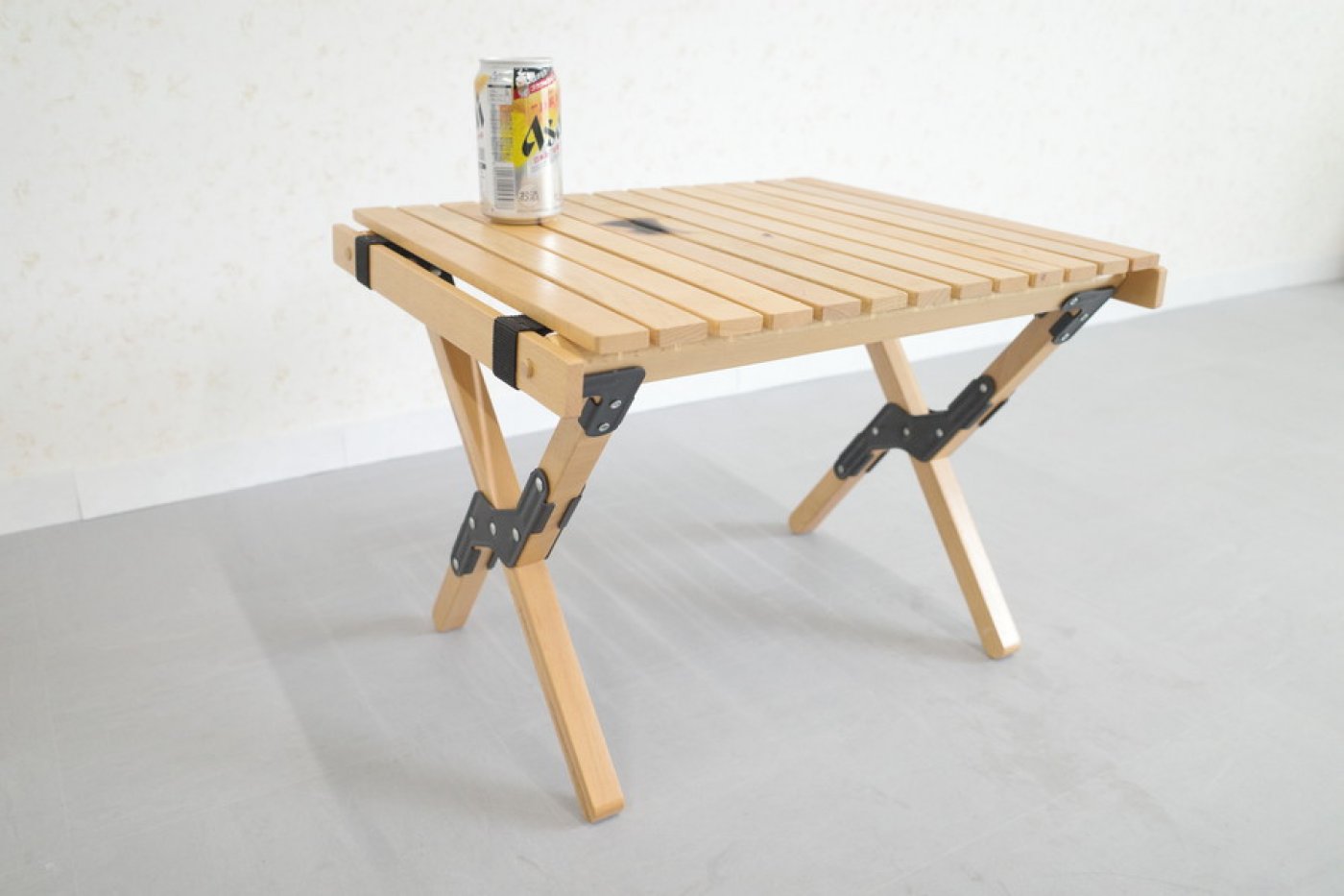 ハイランダー ウッドロールトップテーブル 90×60 ハイランダー ウッド