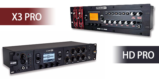 最終LINE 6 POD HD500X マルチエフェクター アンプシュミレーター