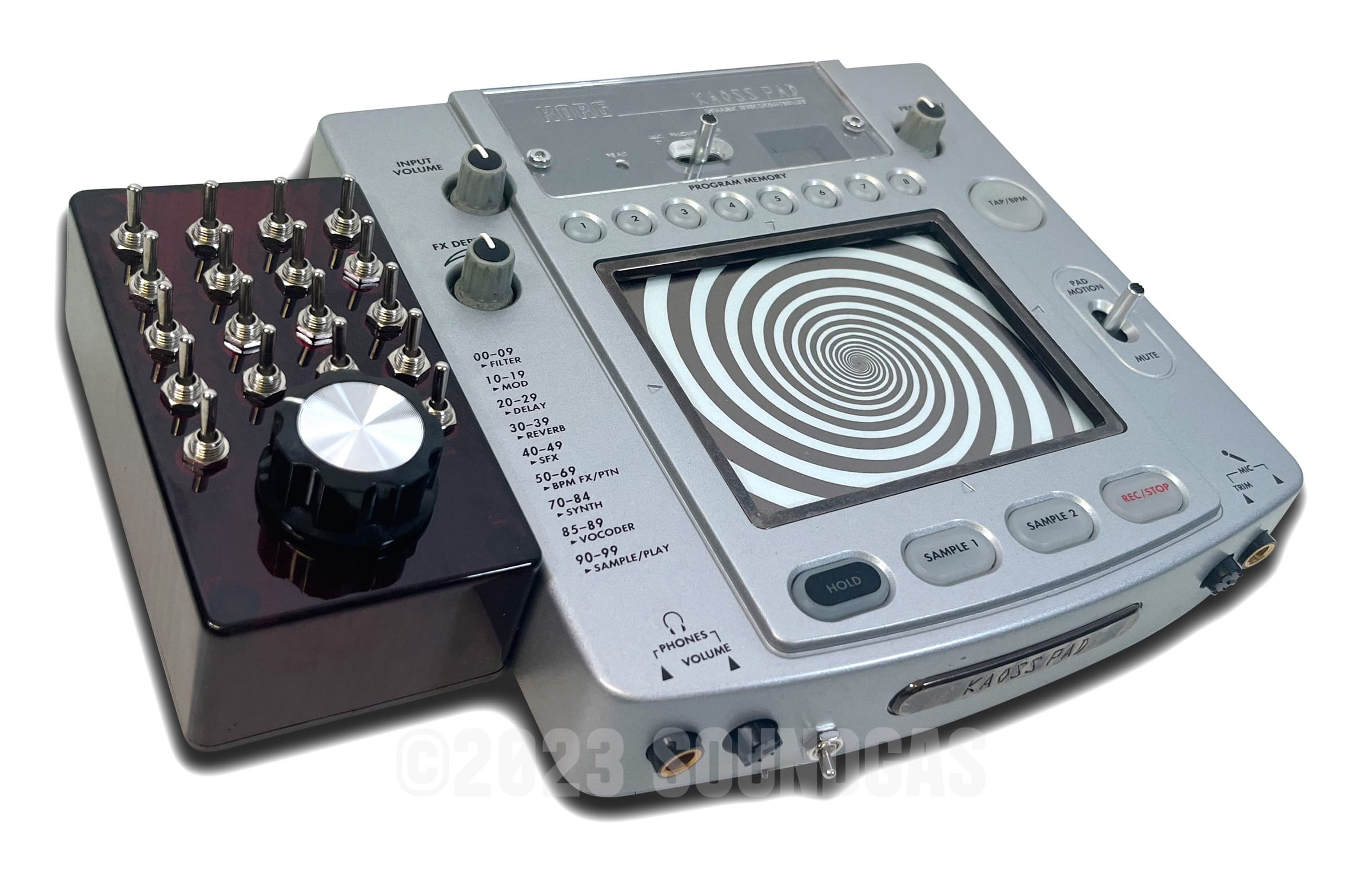 Korg Kaoss Pad KP-2 Circuitbent FOR SALE – Soundgas