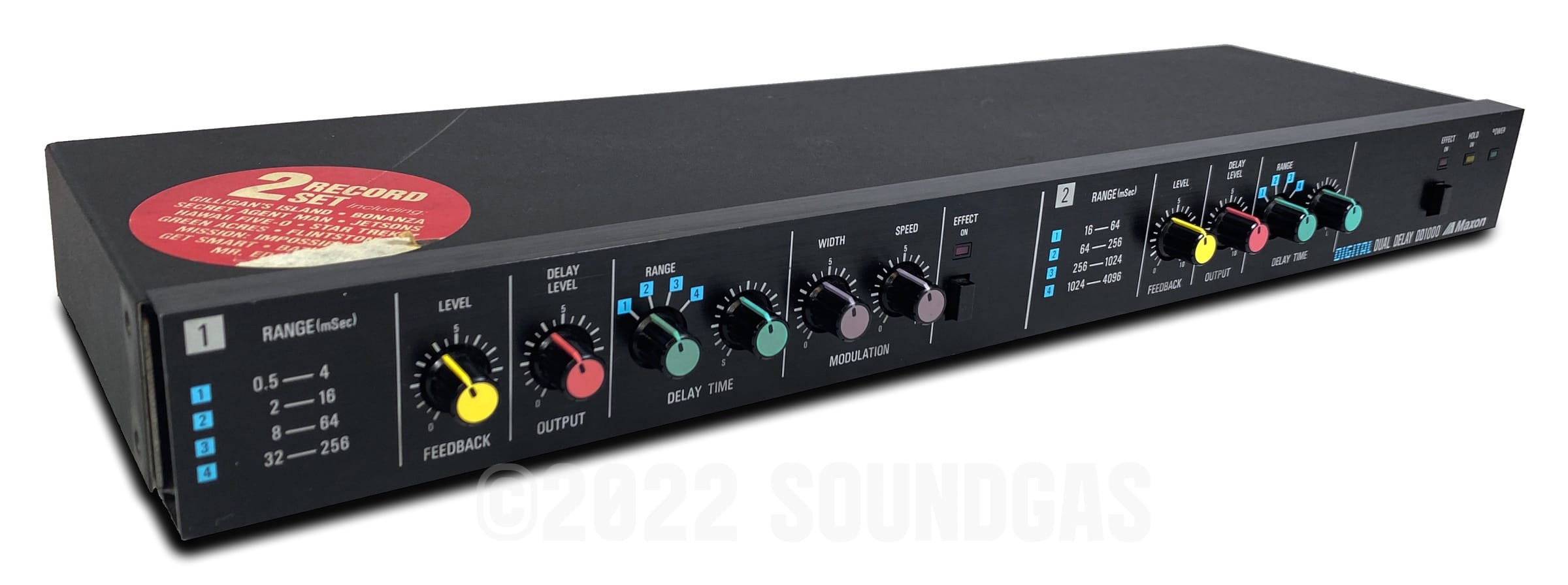 Maxon Digital Dual Delay DD1000 FOR SALE – Soundgas