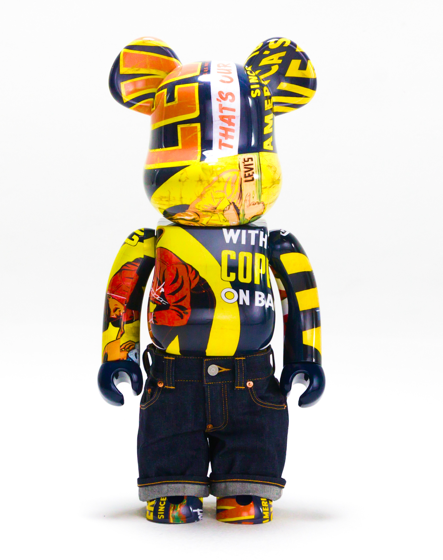 Levi's and Be@rbrick Drop Denim-Clad Vintage-Inspired Collectibles