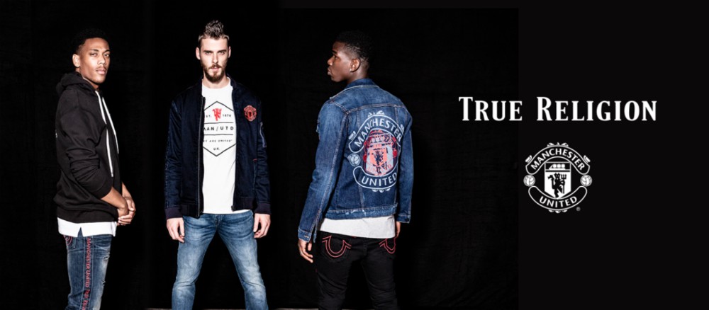 True Religion Takes to the Pitch with Manchester United Collaboration