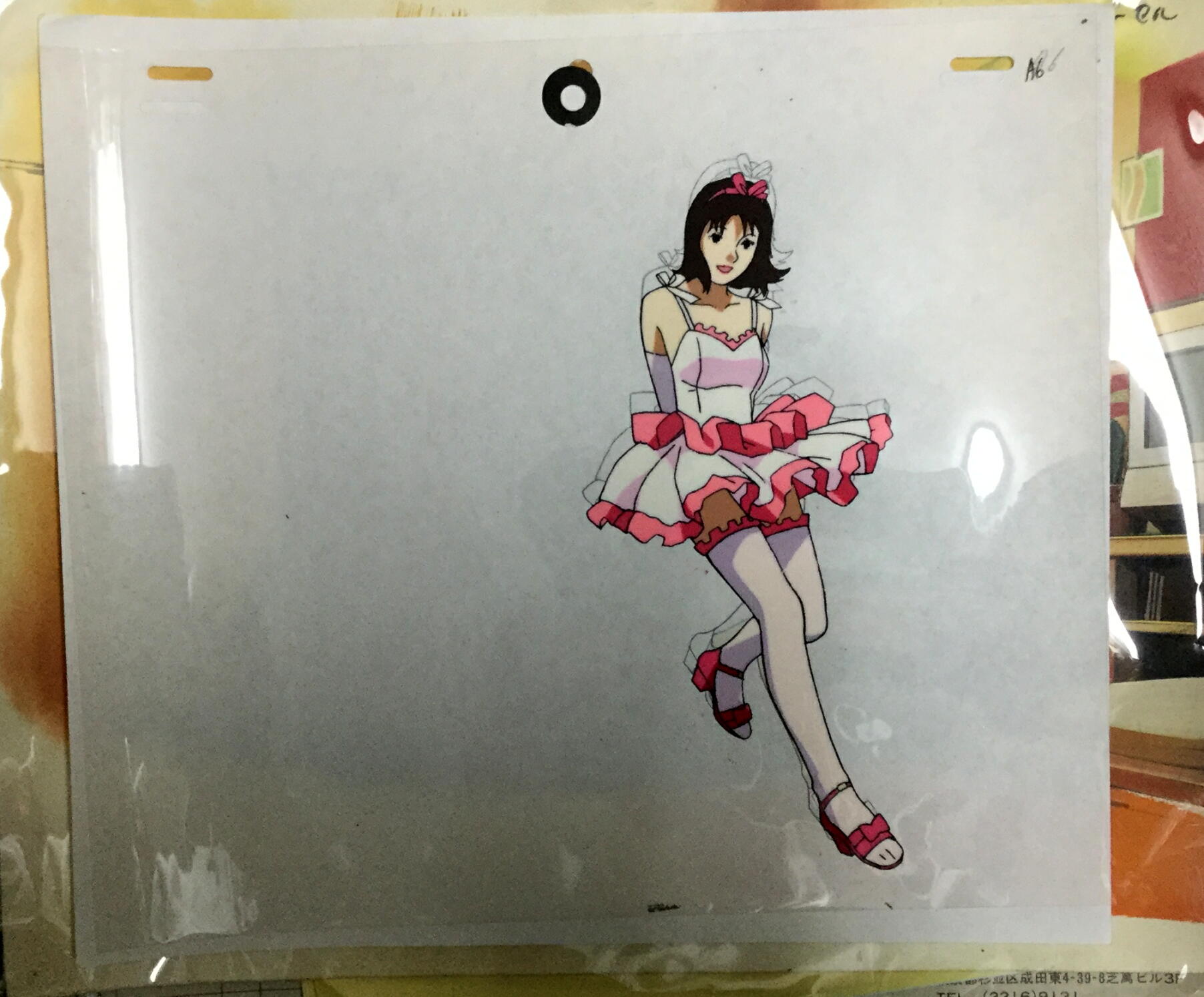 パーフェクト・ブルー セル画 原画 4枚セット ／Perfect Blue [Genga