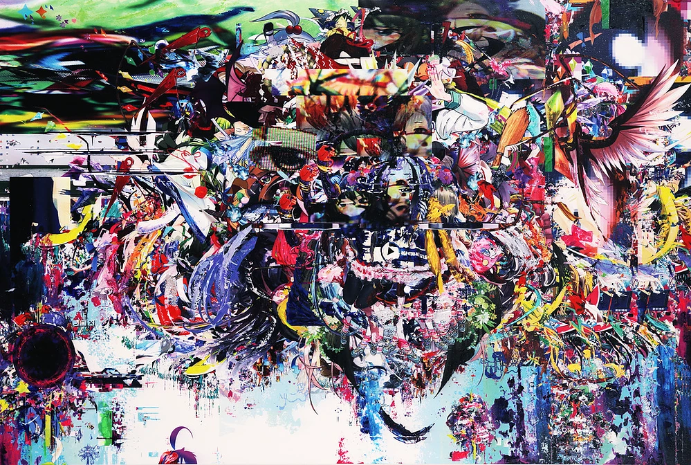 一輪社 油絵□カオスラウンジ 現代アート 黒瀬陽平 梅沢和木 藤城嘘 村上