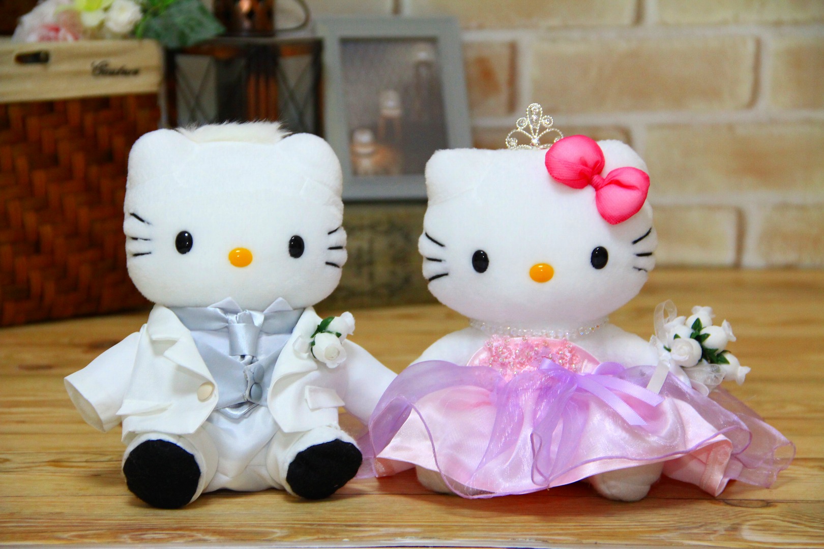 激レア☆vivitix☆ハローキティ♡ウエディングドール♡リングピロー