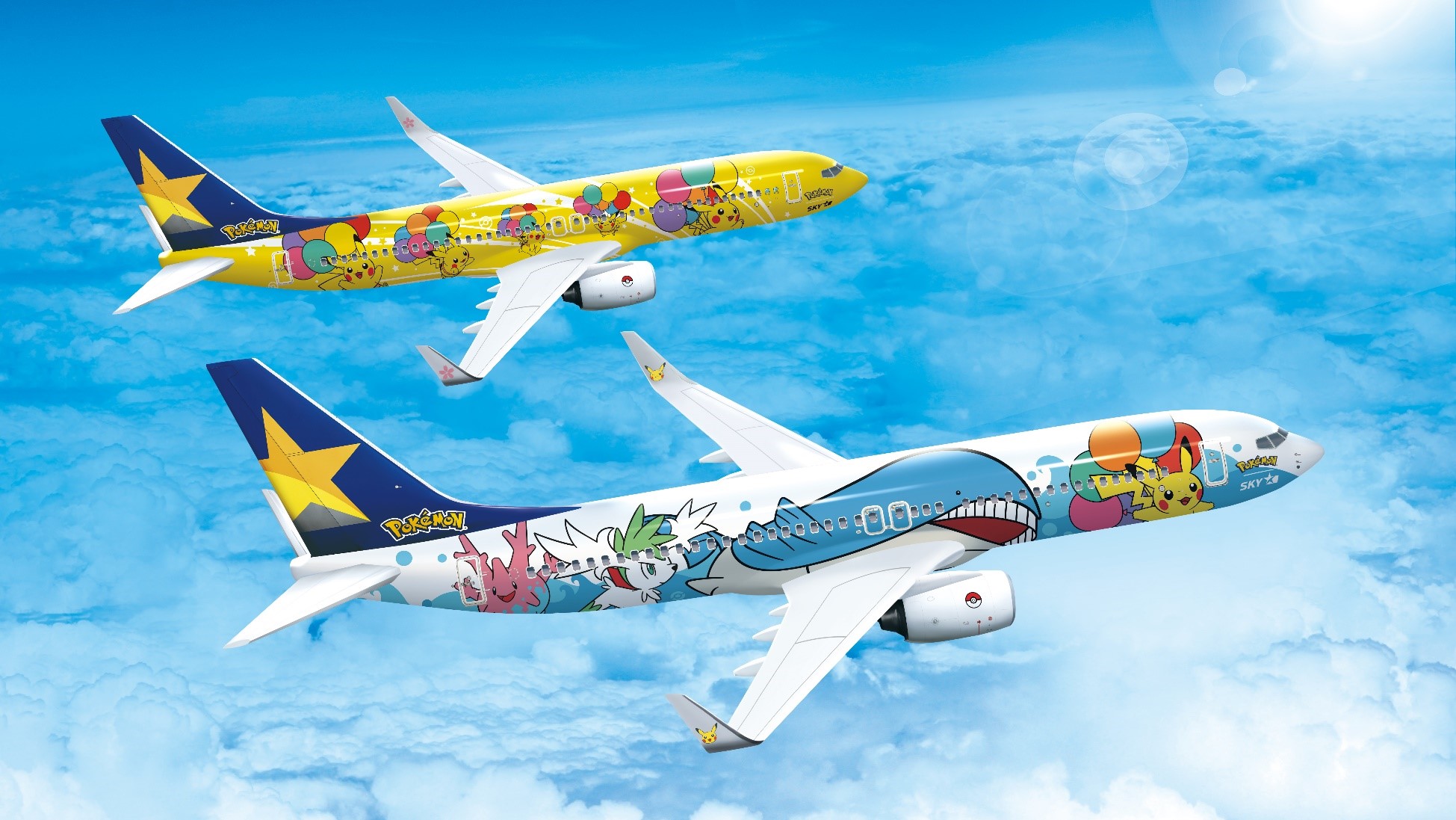 SKYMARK 737-800 ポケモン スカイマーク ボーイング ph 【公式通販】