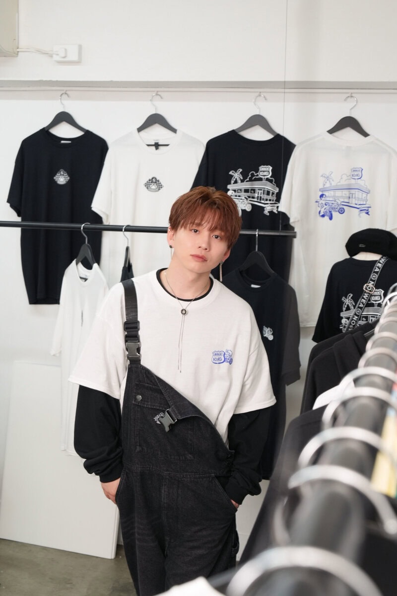 Da-iCE 花村想太 NOsWEA Tシャツ オレンジ カラーTシャツ【オレンジ