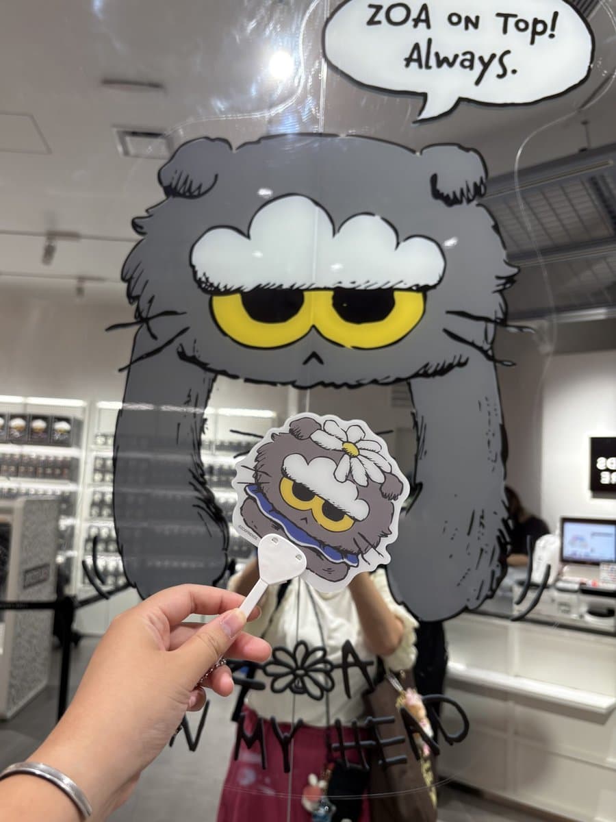 ZO&FRIENDS ZOA A&NE ラグマット 2点 ポップアップ グッズ A&NE ラグ G