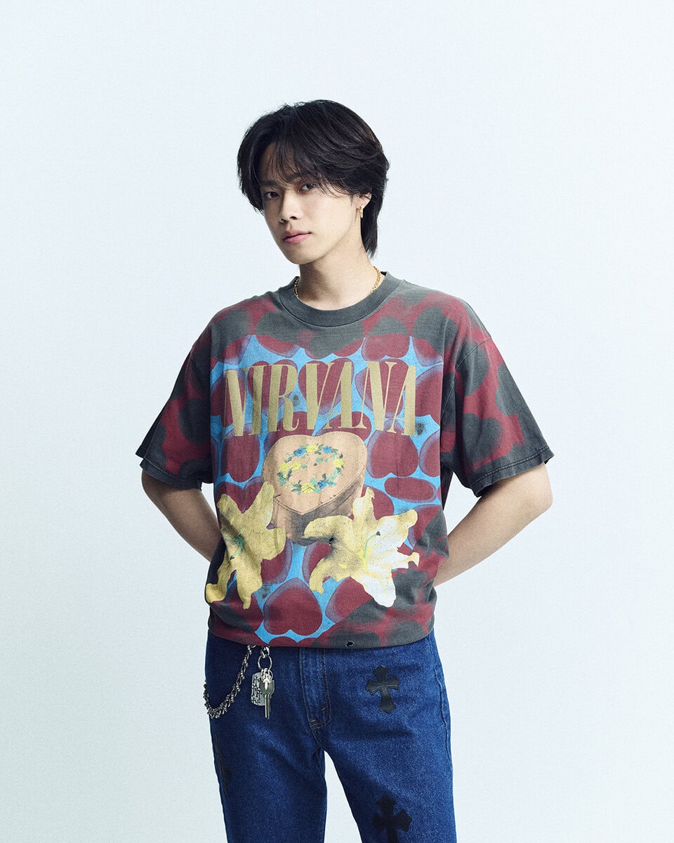 NIRVANA ヴィンテージ Tシャツ Travis コムドット やまと 着用 L半袖